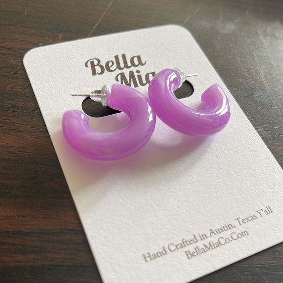 Purple Marble Bella Mia Co Huggies - Picture 2 of 2